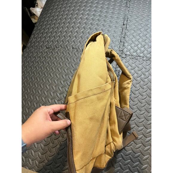 Atlas Supply Canvas Backpack - "The Hero – Joshua Tree" Camera Bag Unisex Travel - Picture 4 of 16